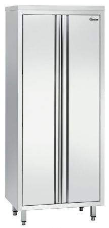 Armoire de Rangements Inox haute 600, L800, 2PB, AI 800x600x2000 mm - Bartscher - 386080