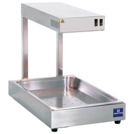 Chauffe frite de table GN 1/1 à poser 325x570x480 mm - Virtus - 4327X