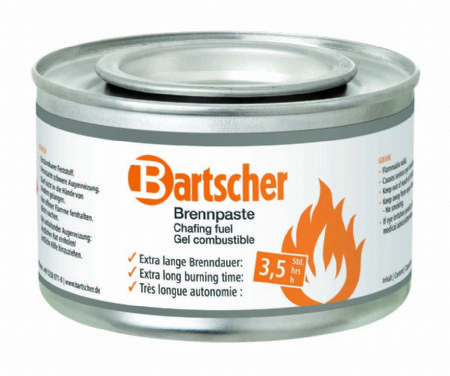 Gel combustible Bartscher 200g DS - 85x85x55 mm