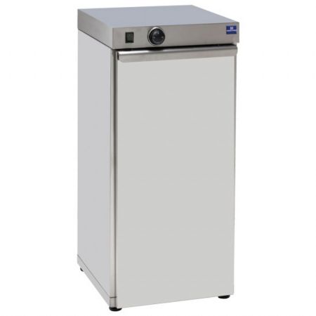 Chauffe assiette Armoire avec porte battante pour 60 assiettes de ø 350 mm positif - Virtus - 5000X