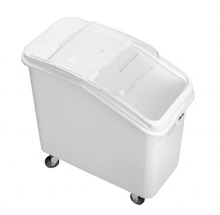 Bote de stockage mobile 102L avec couvercle amovible