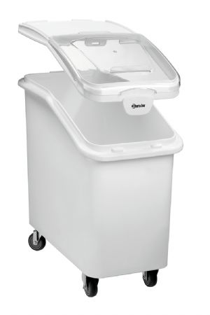 Bote de stockage mobile 102L avec couvercle amovible