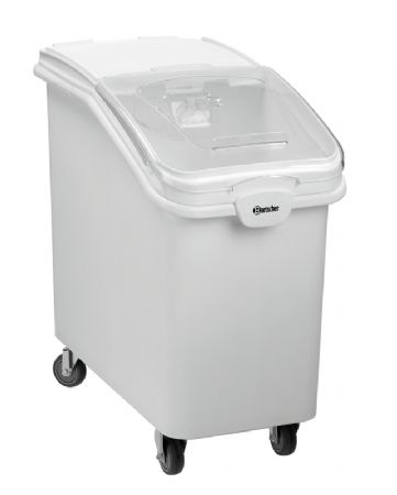 Bote de stockage mobile 102L avec couvercle amovible