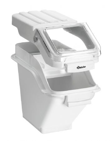 Bote de stockage 24 litres avec couvercle amovible