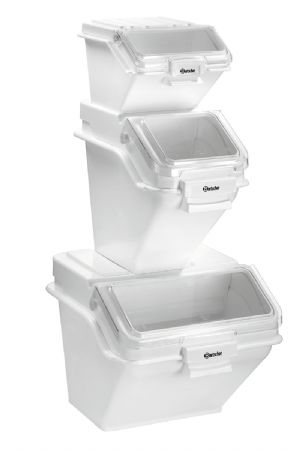 Bote de stockage 24 litres avec couvercle amovible
