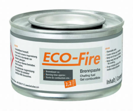 Gel combustible Eco-Fire 180g DS - 85x85x52 mm