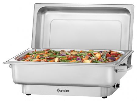 Chafing dish 1/1 1000 E 625x360x285 mm - Bartscher - 500831