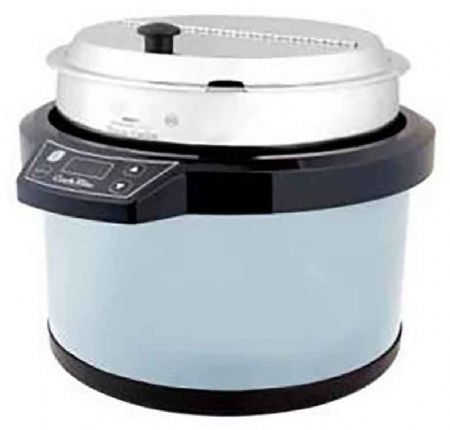 Soupière gris clair 10,4 L 339x372x320 mm - Atosa - 51678-LG