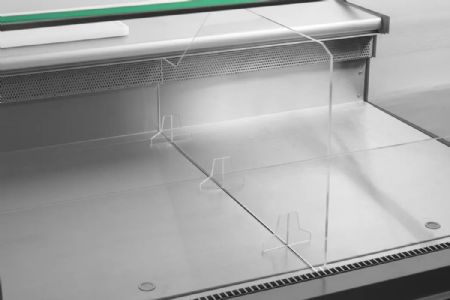 Séparateur haut pour vitrine réfrigérée Séparateur haut pour vitrine réfrigérée