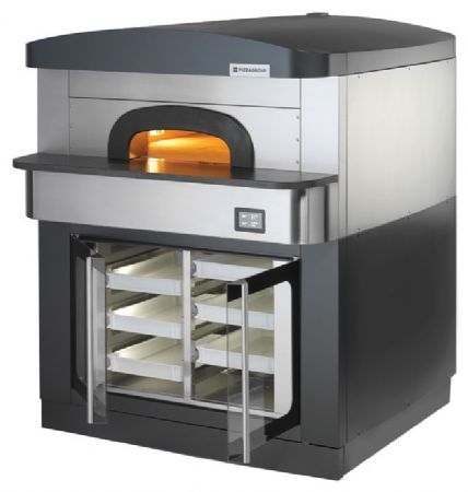 Four à Pizzas professionnel électrique 1 chambre 6 pizzas - Écran tactile - Gamme 550 - Pizza Group - 5506C