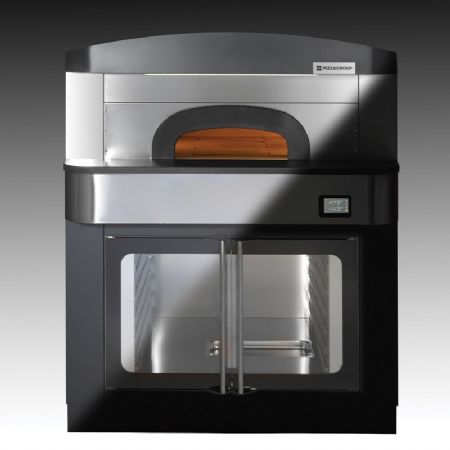 Four à Pizzas professionnel électrique 1 chambre 6 pizzas - Écran tactile - Gamme 550 - Pizza Group - 5506C