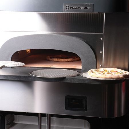 Four à Pizzas professionnel électrique 1 chambre 6 pizzas - Écran tactile - Gamme 550 - Pizza Group - 5506C