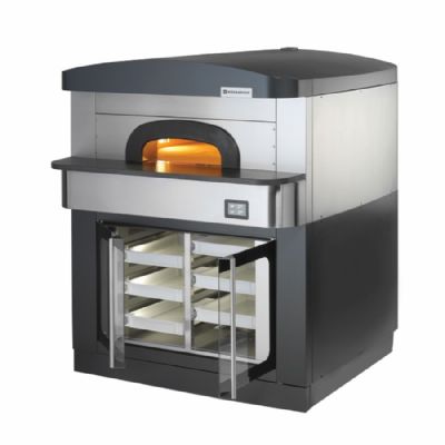 Four � pizza �lectrique s�rie NAPOLI 1 chambre - capacit� 9 pizzas 30-34 mm