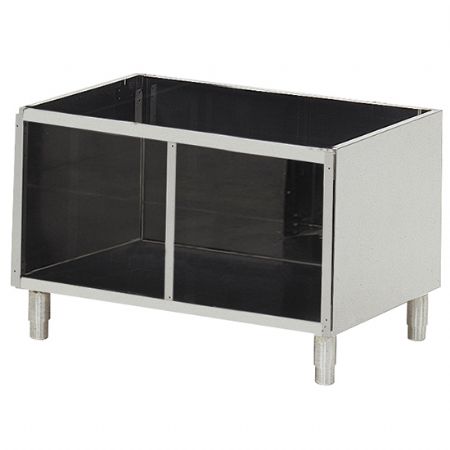 Soubassement ouvert pour appareils de table - largeur 1200