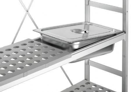 Rayonnage Système d'étagère Kit 4, B1070 1140x360x1790 mm - Bartscher - 603175