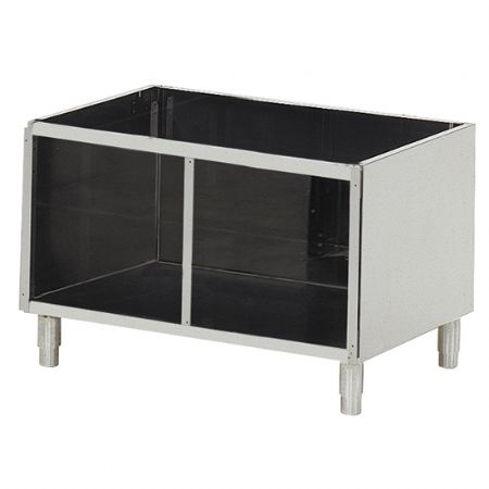 Soubassement ouvert pour appareils de table - largeur 900 mm