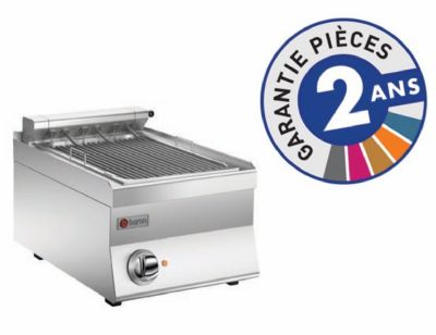 Plancha électrique inox surface à barreaux Gamme 650 Baron puissance 4,08 kW Plancha électrique inox surface à barreaux Gamme 650 Baron puissance 4,08 kW