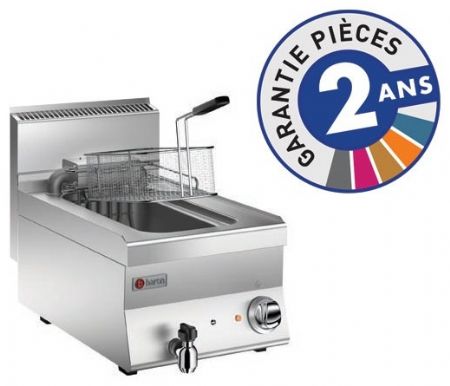Friteuse cuisine pro électrique - 10 litres - Gamme 650 - Baron - 60FRE400