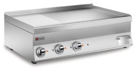Grillade électrique surface 2/3 lisse 55 dm² - Chrome dur - 996 x 555 mm - Gamme 650 - Baron - 60FTE1005 Grillade électrique surface 2/3 lisse 55 dm² - Chrome dur - 996 x 555 mm - Gamme 650 - Baron - 60FTE1005
