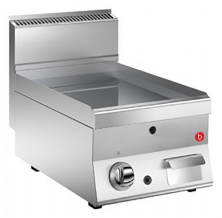 Grillade gaz surface lisse 22 dm² - AISI 430 - 396 x 555 mm - Gamme 650 - Baron - 60FTTG403 Grillade gaz surface lisse 22 dm² - AISI 430 - 396 x 555 mm - Gamme 650 - Baron - 60FTTG403