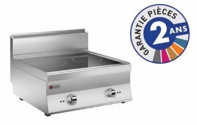 Plaque induction 2 foyers à poser puissance 10 kW Plaque induction 2 foyers à poser puissance 10 kW