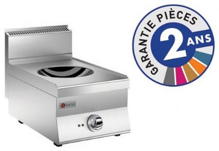 Fourneau à plaque de cuisson induction wok 1 zone gamme 650 - Baron - 60PCWOK411