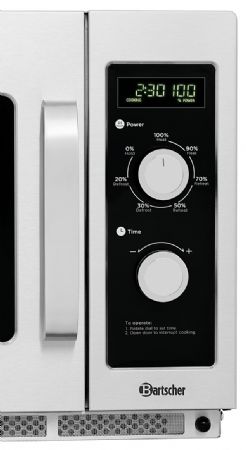 Four à Micro-ondes 18340M 1000 W 6 niveaux de puissance - Bartscher - 610848