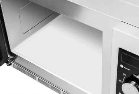 Micro-ondes professionnel inox 1800 W - 34 litres