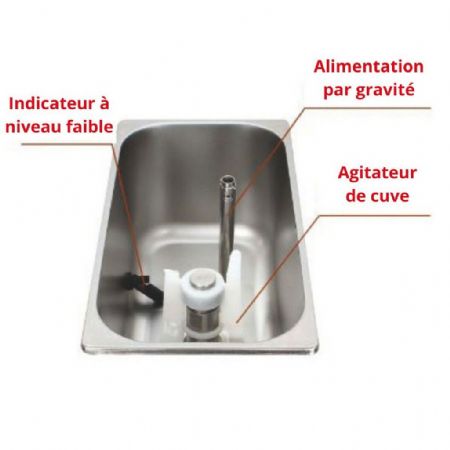 Distributeur de Boissons 1 cuve de 8 L - Spaceman - 6210-C