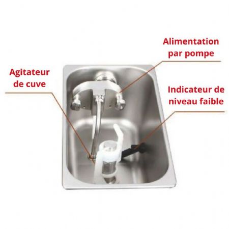 Distributeur de Boissons 2 cuves 2x12 L - Spaceman - 6378AB-C