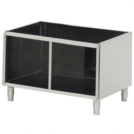 Soubassement ouvert pour appareils de table - largeur 1100 mm