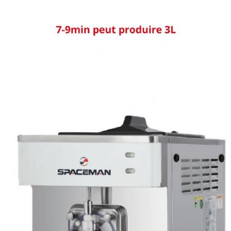 Distributeur de Boissons 1 cuve 25 L granité milkshake - Spaceman - 6690-C