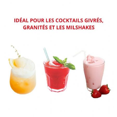 Distributeur de Boissons 2 cuves de 12 L pour granités et milkshakes - Spaceman - 6695-C