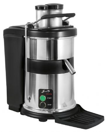 Centrifugeuse professionnelle avec 2 entrées Monophasé 20 kg/jour 290x538x530 mm - Sofraca - 6900X Centrifugeuse professionnelle avec 2 entrées Monophasé 20 kg/jour 290x538x530 mm - Sofraca - 6900X