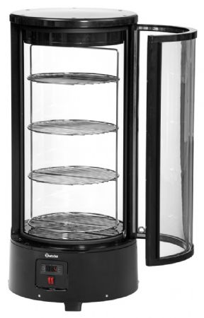 Vitrine réfrigérée de Boulangerie Pâtisserie à gâteaux 72L 450 mm noire 2-10 °C - Bartscher - 700207G