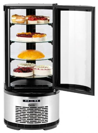 Vitrine réfrigérée de Boulangerie Pâtisserie à gâteaux 100L 495 mm - Bartscher - 700213G