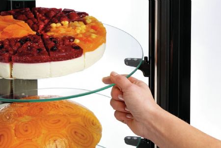 Vitrine réfrigérée de Boulangerie Pâtisserie à gâteaux 100L 495 mm - Bartscher - 700213G