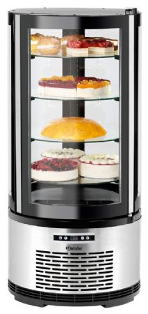 Vitrine réfrigérée de Boulangerie Pâtisserie à gâteaux 100L 495 mm - Bartscher - 700213G