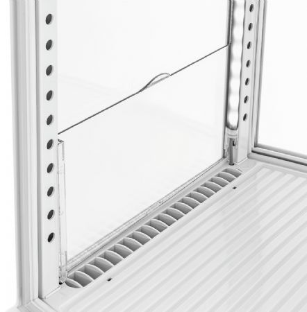 Vitrine comptoir réfrigérée 75L2T blanche - Bartscher - 700287