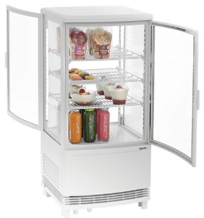 Vitrine comptoir réfrigérée 75L2T blanche - Bartscher - 700287