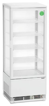 Vitrine comptoir réfrigérée 98 L blanche positive 435 mm - Bartscher - 700298G