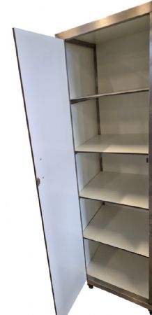 Armoire de rangement inox 2 portes pleines 1280x580x1800 mm - Combisteel - 7003.0702