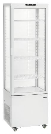 Armoire réfrigérée Vitrine 235 L-W 525x455x1705 mm - Bartscher - 700336