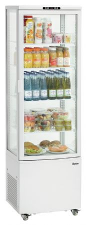 Armoire réfrigérée Vitrine 235 L-W 525x455x1705 mm - Bartscher - 700336