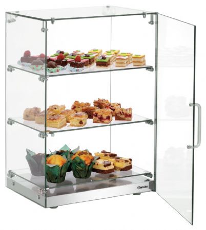 Vitrine 3850 3E-K compacte 3 niveaux 405x335x620 mm - Bartscher - 700357