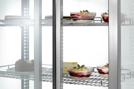 Vitrine comptoir présentation réfrigéré 7450 2E 805 mm - Bartscher - 700421