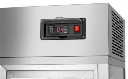 Vitrine comptoir présentation réfrigéré 7450 2E 805 mm - Bartscher - 700421