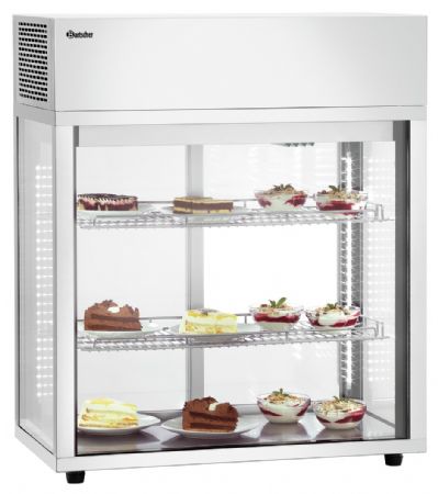 Vitrine comptoir présentation réfrigéré 7450 2E 805 mm - Bartscher - 700421