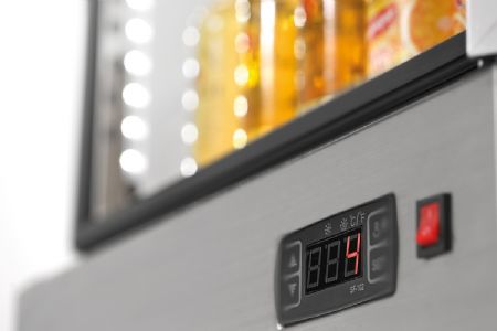 Vitrine comptoir présentation réfrigérée Mini 78L, inox A2CH - Bartscher - 700478G