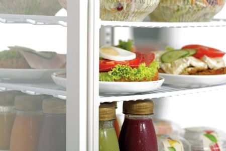 Vitrine comptoir réfrigérée 78 L blanche 435 mm - Bartscher - 700578G